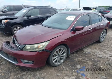 2014 Honda Accord Sport from USA, damaged, VIN 1HGCR2F5XEA240743